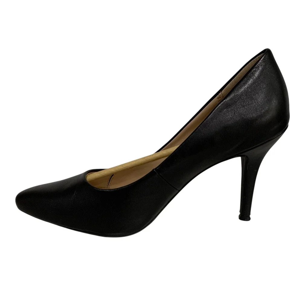 The Limited Tatum Black Pumps Womens Size 9M Pointed Toe Heels Like New Box